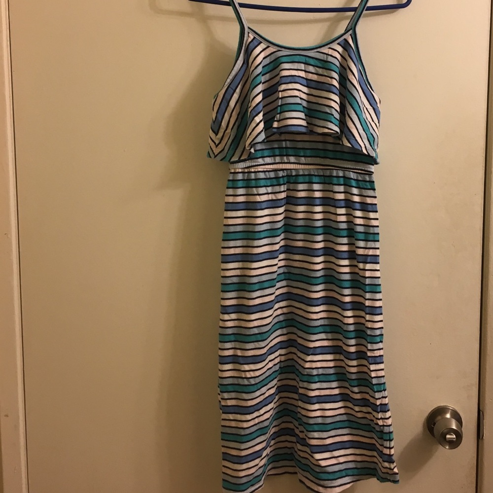 Blue old navy dress